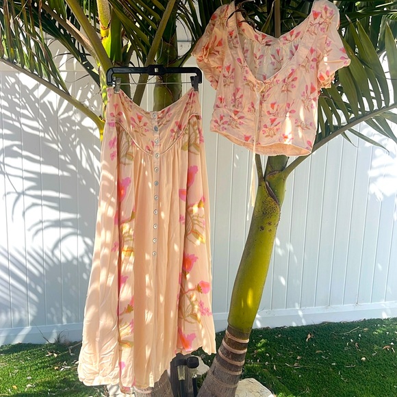 Free People Easy To Love Maxi Set - Picture 3 of 16